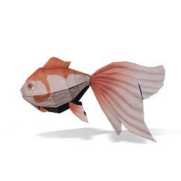 Azure Flame Fish Lantern