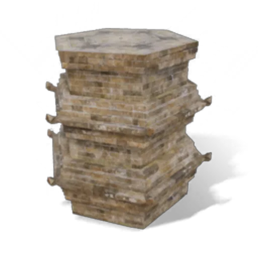 Stone Pagoda Piece - III