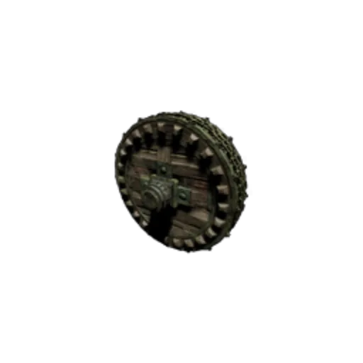 Bronze Carriage Wheel - Medium