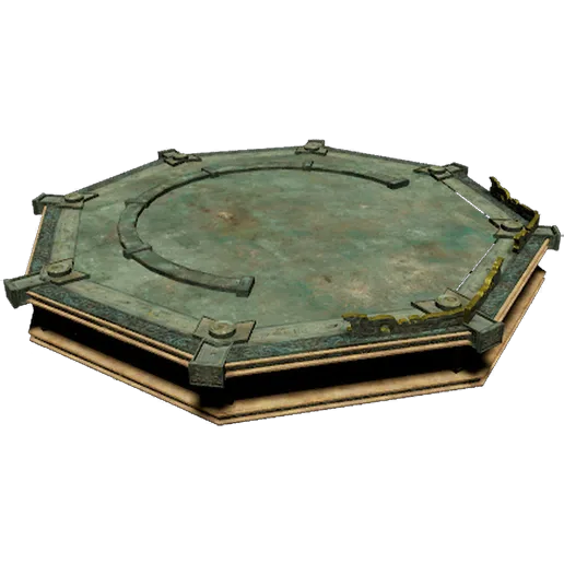 Large Bronze High Platform