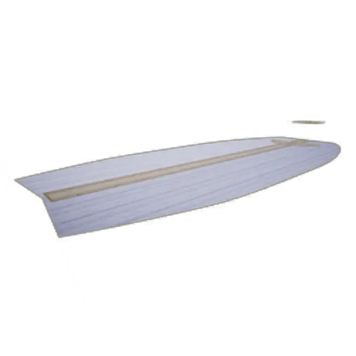 Painted Boat Hull Component