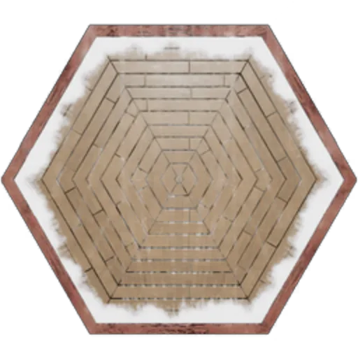 Snow-Covered Foundation Platform