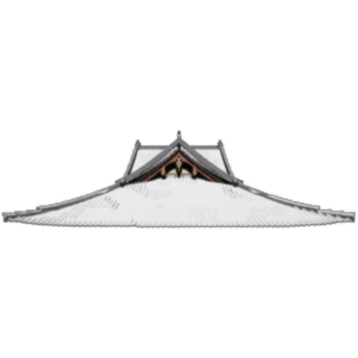 Snow-Covered Rooftop I