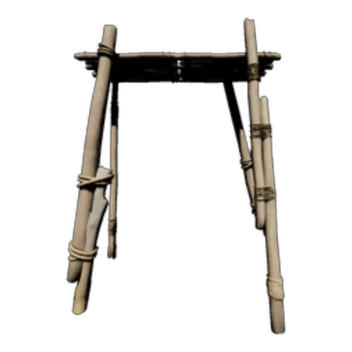 High Wooden Platform