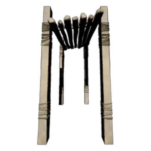 High Wooden Platform