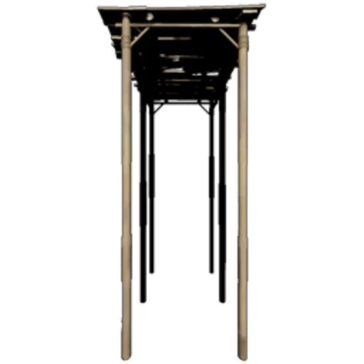 High Wooden Platform