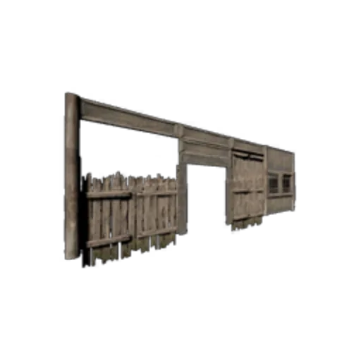 Flat Wooden Door