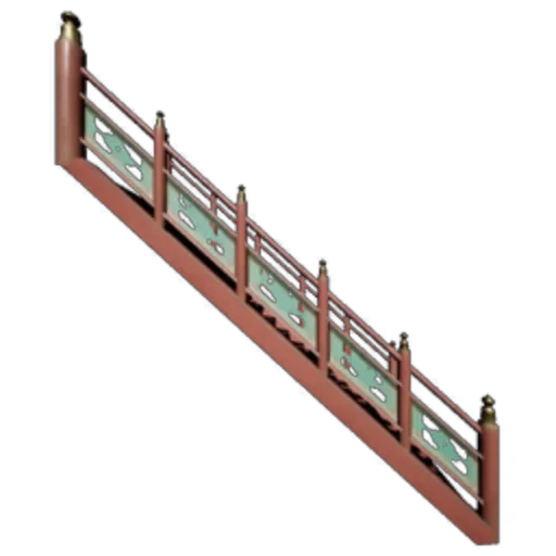 Redwood Slanted Stairs