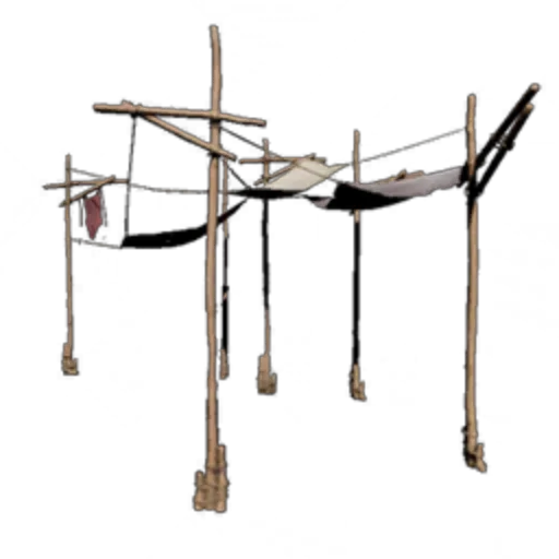 Red-Cloth-Free Shed