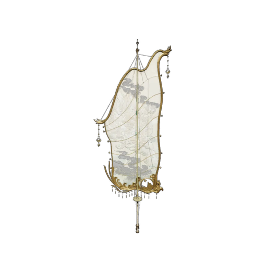Painted Boat Hull Component