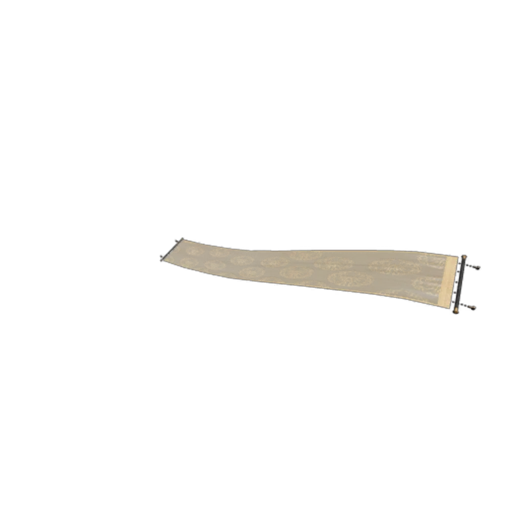 Painted Boat Hull Component