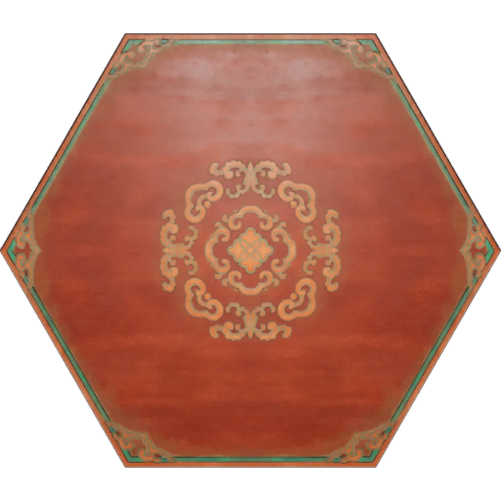Painted Boat Hull Component