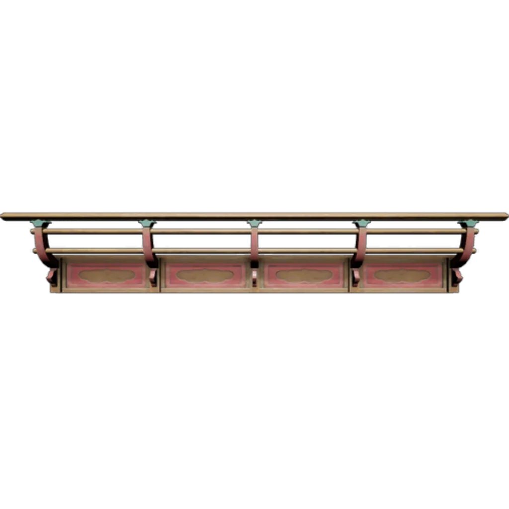 Painted Boat Hull Component