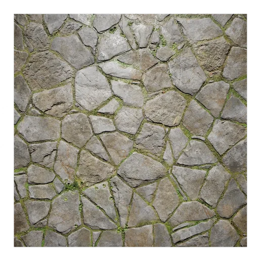 Outdoor Pebble Ground