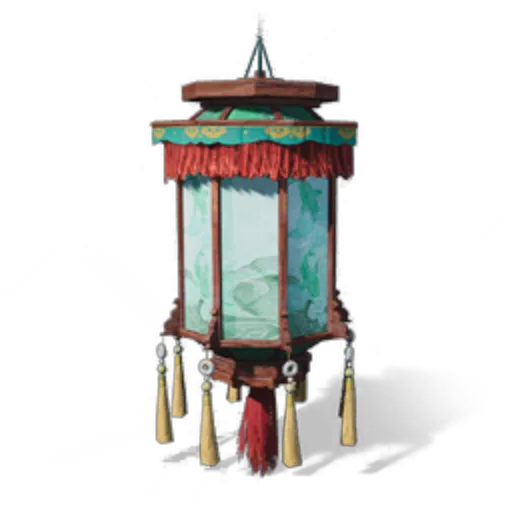 Lantern: Golden Tassel