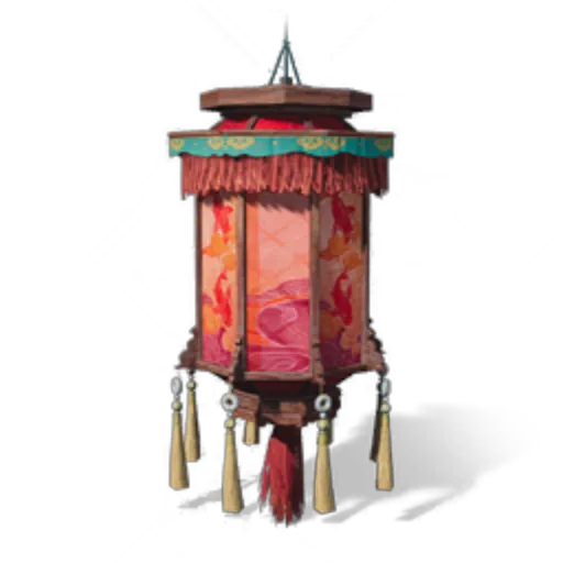 Lantern: Vermilion Brocade
