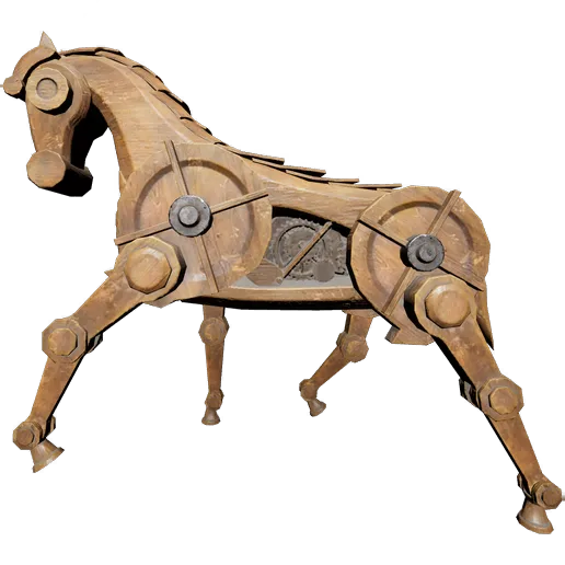 Mechanical Horse Ornament
