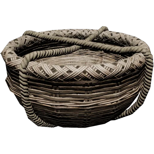 Woven Rattan Basket