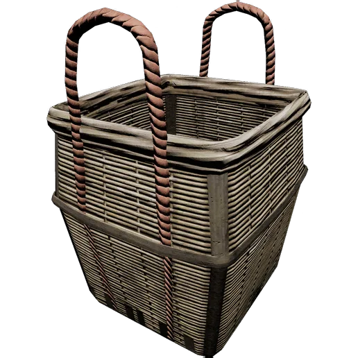 Woven Rattan Basket