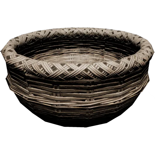 Woven Rattan Basket