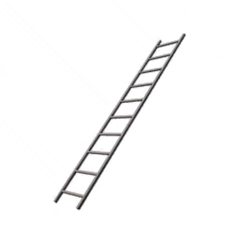 5m-50° Wooden Ladder