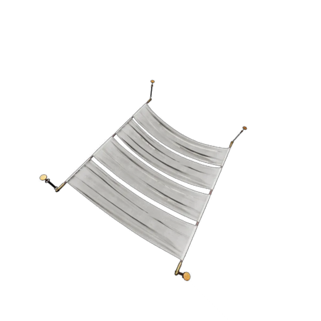 Painted Boat Hull Component