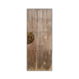 Right Wooden Door