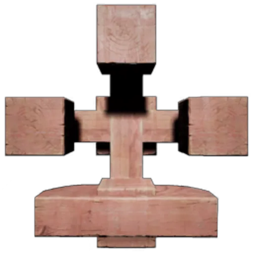 Small Redwood Bracket I