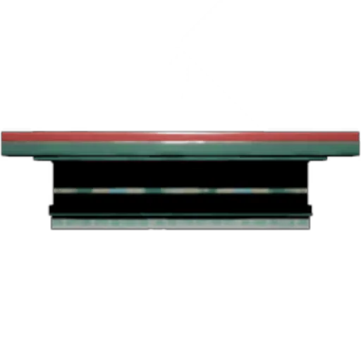 Green Pattern Fang Wall I