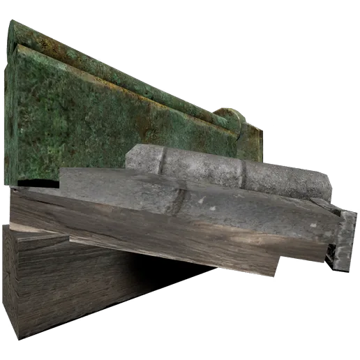 Bronze Tile Roof Outer Corner