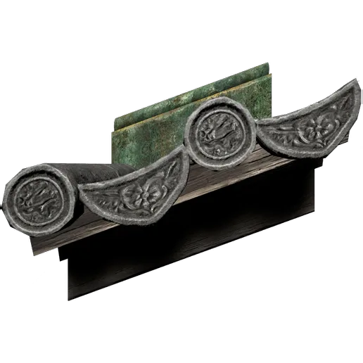 Bronze Tile Roof Right Edge