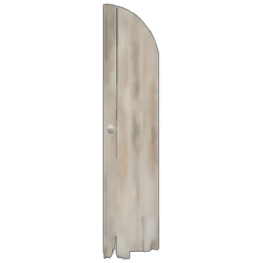 Square Stone House Door