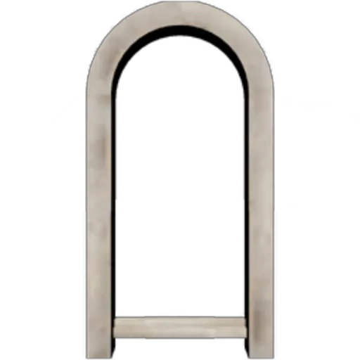 Square Stone House Door Frame