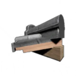 Black Tile Outer Corner Tier 1