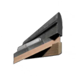 Black Tile Outside Corner Grade 3