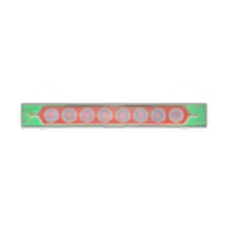 Red-Patterned Architrave