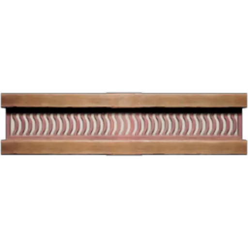 Rosewood Wave-Pattern Plank Wall