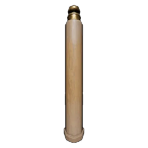 Solid Wood Railing Pillar