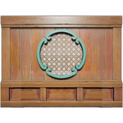 Solid Wood Patterned Wall