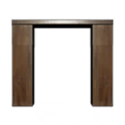 Ebony Window Frame