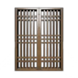 Lattice Wooden Window