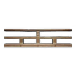 Light Wood Railing