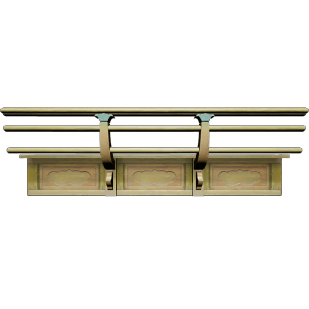 Painted Boat Hull Component
