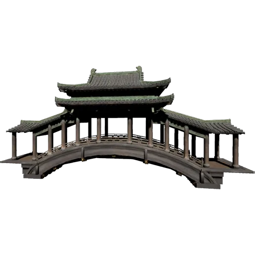 Double-Eave Entrance Bridge