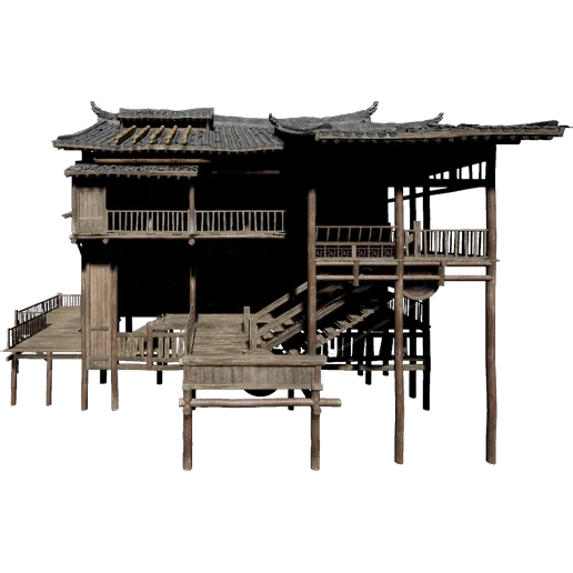 Stilted Multi-Stair Tower
