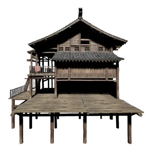Stilted Two-Story Apothecary 2