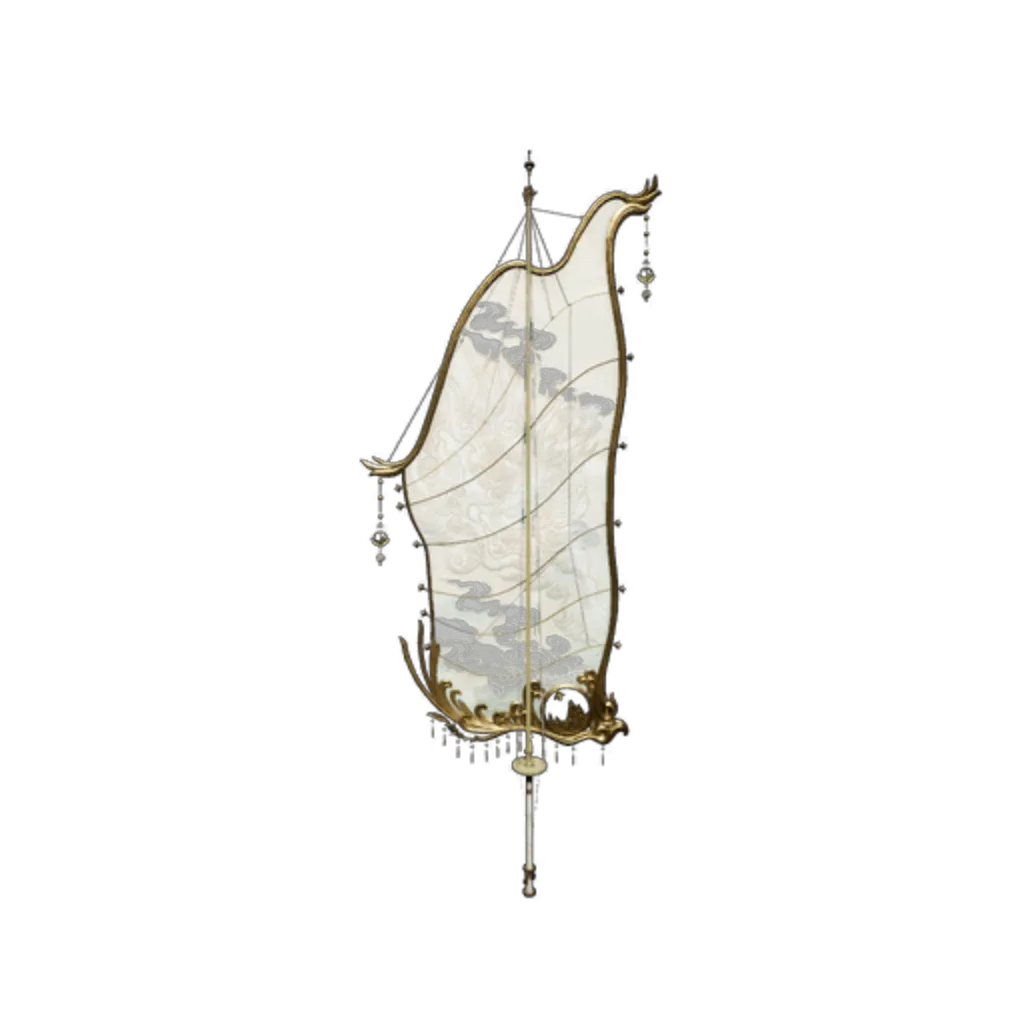 Painted Boat Mid-ship Sail - Nested 806891