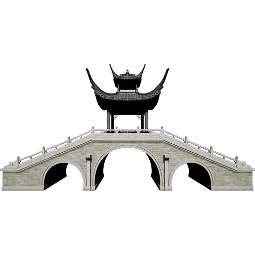 Pavilion Stone Arch Bridge