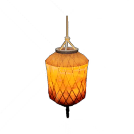 Bamboo Lantern - Red