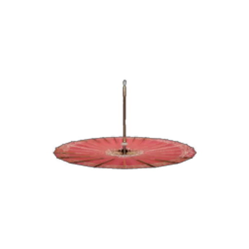 Hanging Decorative Umbrella - Red